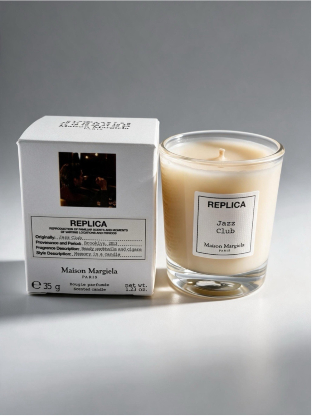 Maison Margiela REPLICA Jazz Club Scented Candle 35g 1.23 oz Mini New Box